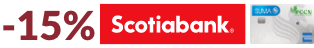 -15% SUMA SCOTIABANK