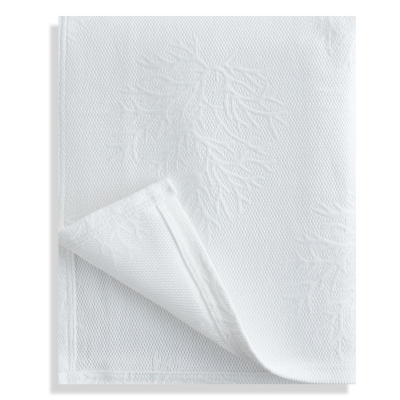 Haus Cubrecama Matelassé Coral King Blanco