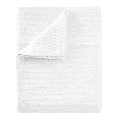 Haus Matelasse Bubbles Twin Blanco Perla