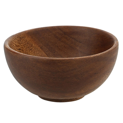 Bowl Redondo Pequeño Madera 5"