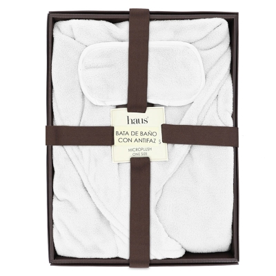 Haus Bata De Baño Blanco