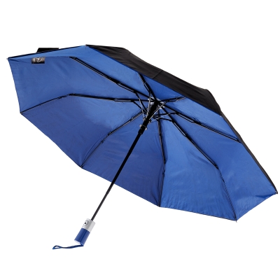 Paraguas Automático Azul y Negro