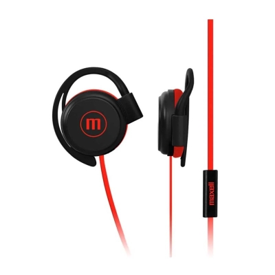 Audifonos Maxell Con Microfono Color Rojo EC-155