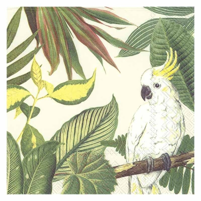 Servilleta Lunch Papel Cockatoo 13"x13"
