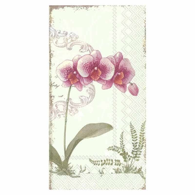 Servilletas de Cóctel L'Orchidee Verde Claro