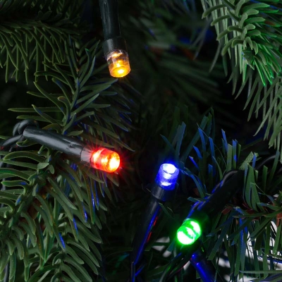 Luces De Navidad Destello Multicolor Led 500 Bombillas
