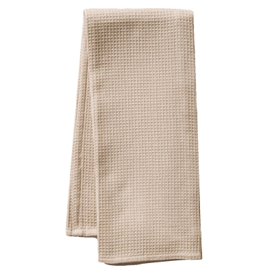 Toalla De Cocina Waffle Crema