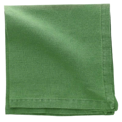 Servilleta De Lino Verde Esmeralda 18"