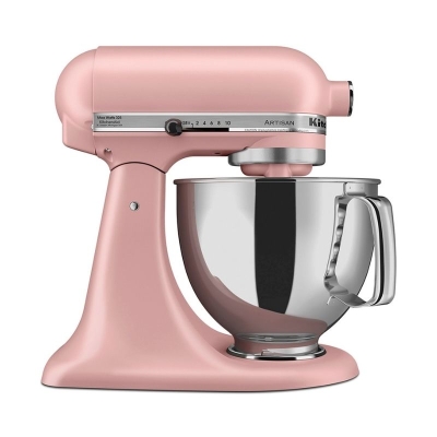 Batidora de Pedestal KitchenAid Artisan KSM150PSDR Rosa Empolvado 10 velocidades