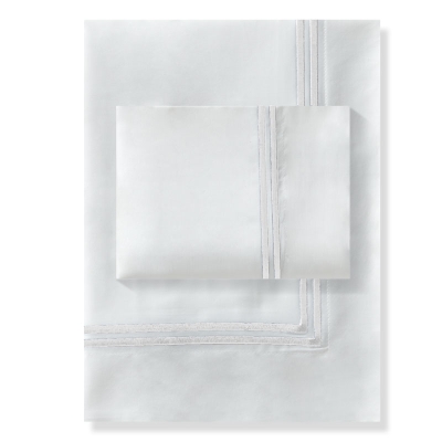 Haus Juego De Duvet Classic 300 Hilos King XL Blanco