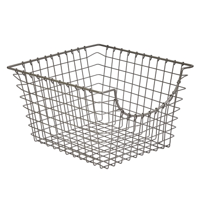 Canasta Scoop Satinado 13x12x8 Pulgadas