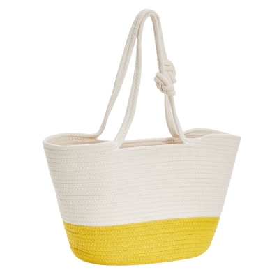 Bolso De Playa Amarillo