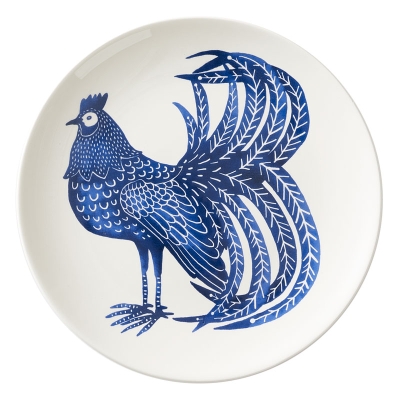 Haus Plato De Postre Ralph Azul