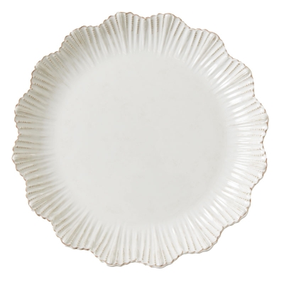 Haus Plato Llano Tropical Blanco 11"