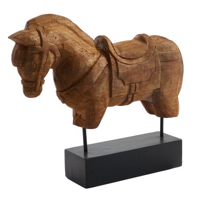 Caballo Decorativo Madera