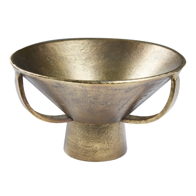 Bowl Metal Decorativo Dorado