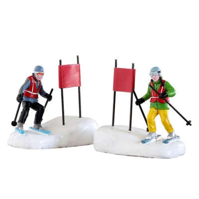 Figura Esquiadores Juego de 2