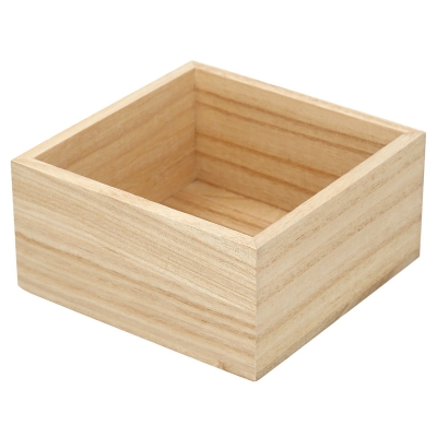 Interdesign Organizador de Madera Cuadrado
