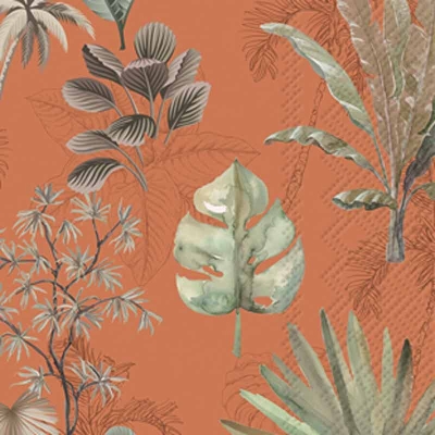 Toalla de Visita Happy Leaves 17" x 13"