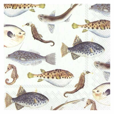 Servilleta de Papel Lunch Fish Of The Sea