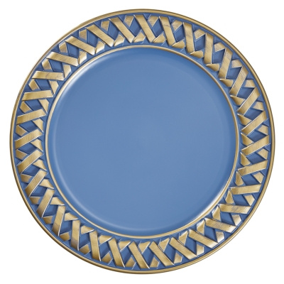 Haus Plato Base Azul 14"