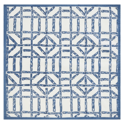 Servilleta Chloe 4 Piezas Azul 17x17 Pulgadas