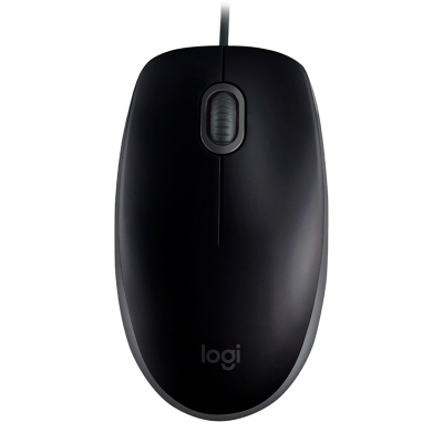 Logitech Mouse Óptico M110 Negro