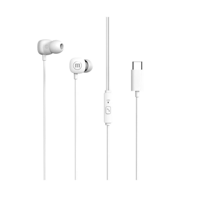 Audífonos Maxell In Ear Blanco EB-USBC