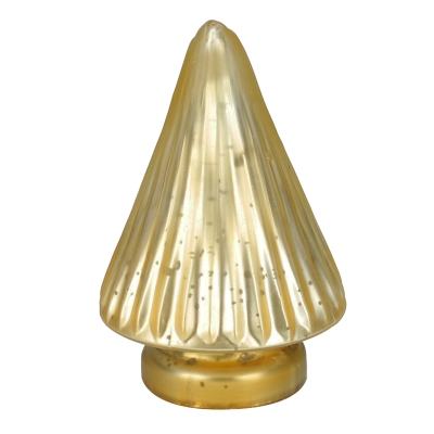 Árbol Decorativo  Dorado 4"