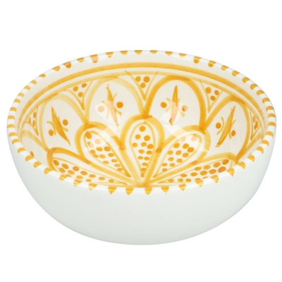 Oriental Tazón Amarillo 6"