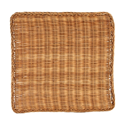 Individual Cuadrado Rattan 14x14"