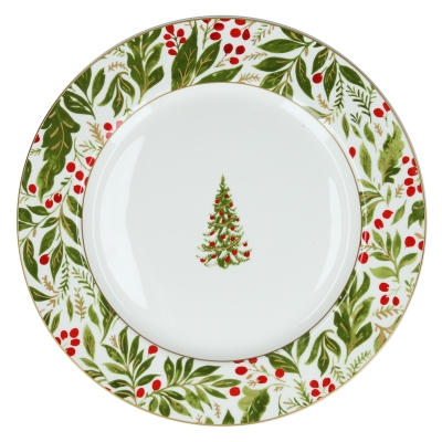 Noelle Plato Llano Cerámica 11"