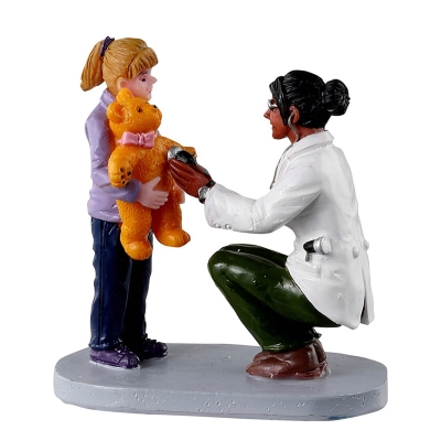 Figura Doctora Niña Oso Peluche