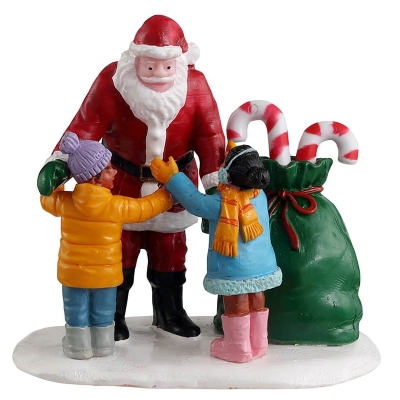 Figura Santa Recibe Abrazo