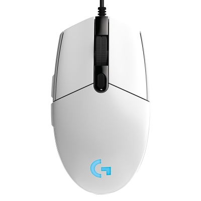 Logitech Mouse Gaming G203 Blanca