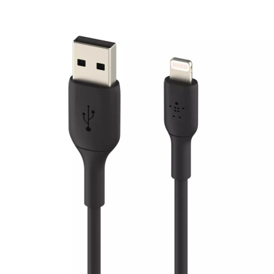 Cable Belkin Lightning A USB Color Negro