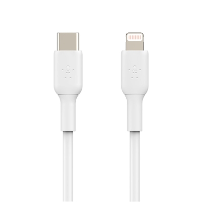 Cable Belkin Lightning A Tipo-C Color Blanco