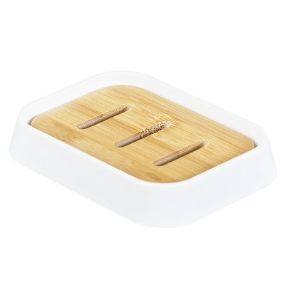 Jabonera Plástica White 5"