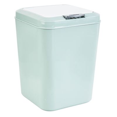 Basurero Plástico Verde 10"
