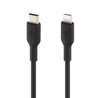 Cable Belkin CR Lightning A USB-C Negro
