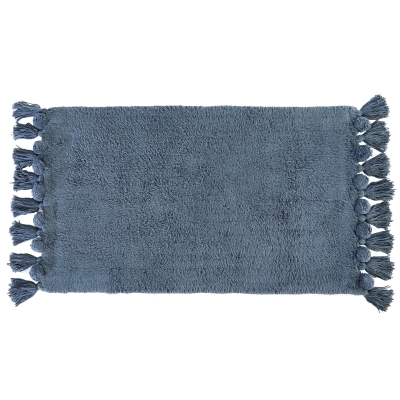 Alfombra de Baño Carina Azul Oscuro