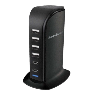 Cargador Chargeworx 6 Puertos USB/USB-C