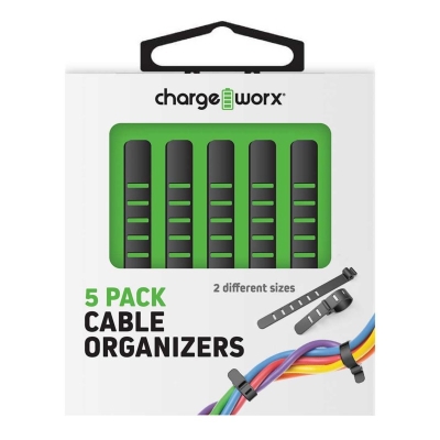 Organizador Chargeworx Para Cables 5-Pack