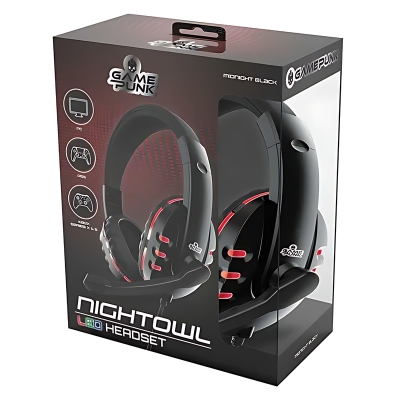 Audifonos Game Punk Negros HP100BK