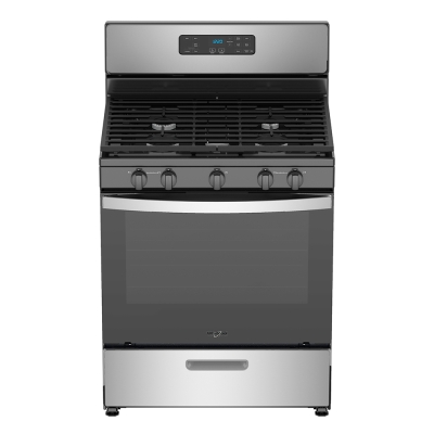 Estufa Whirpool 30" Color Negro   LWF7700S