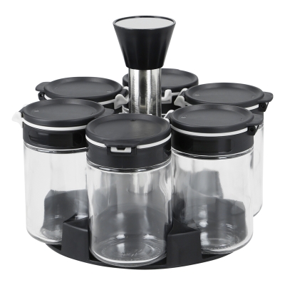 Contenedor con Etiqueta Transparente 200 Ml 7 Pzs