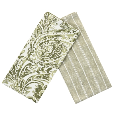 Toalla Cocina de Verde 28" 2PZS