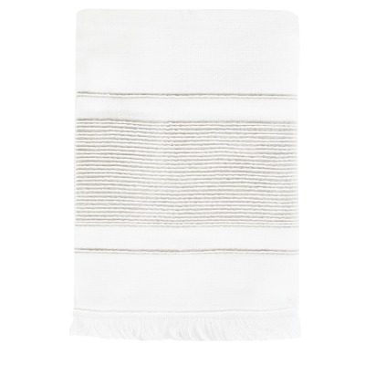 Allen Toalla de Cocina Blanco / Natural 28" 2PZA