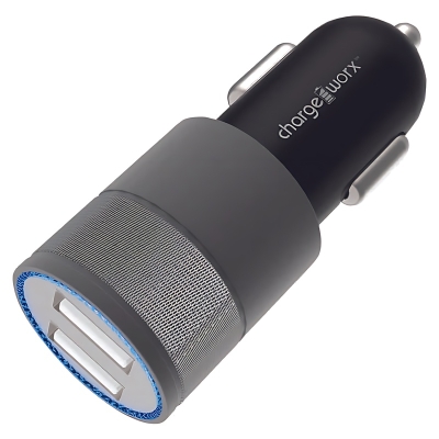Cargador Para Carro Chargeworx CX3049BKGR