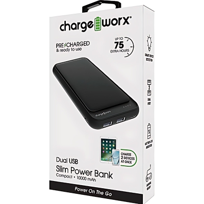 Power Bank Chargeworx CHA-CX6861BK